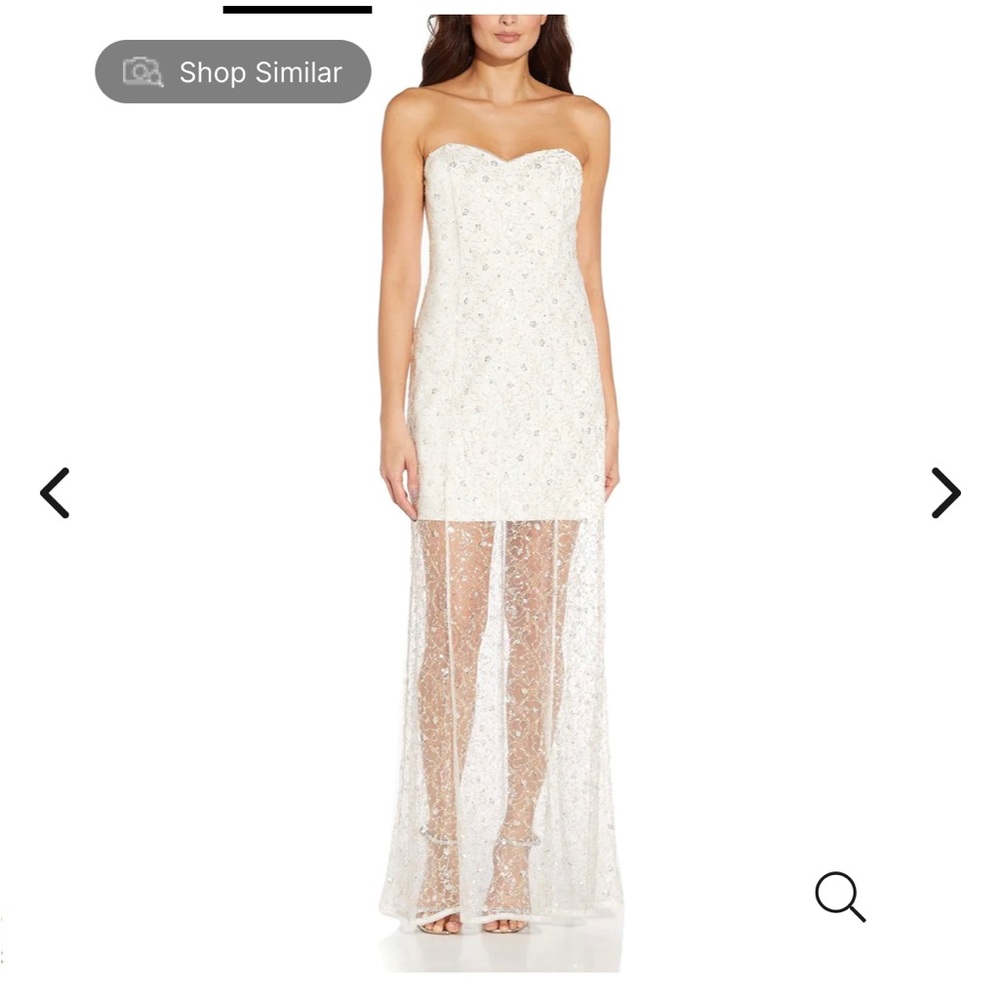 Aidan Maddox Embellished Gown